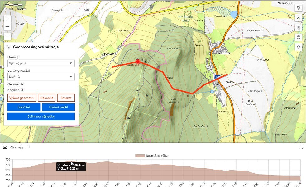 Nástroje geoprocessingu