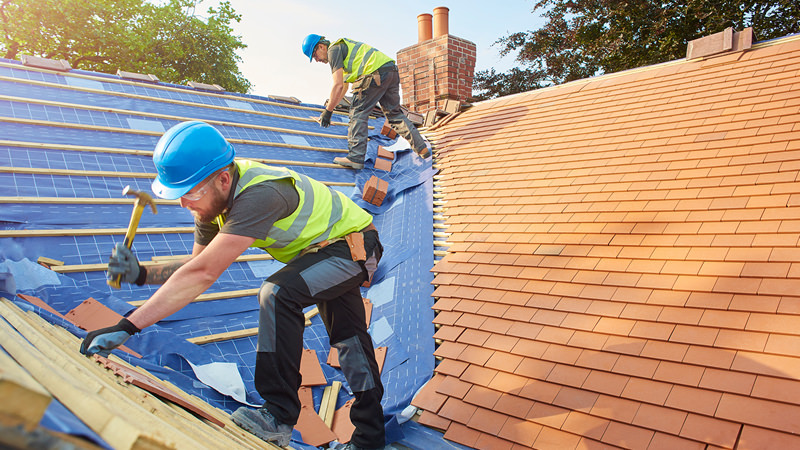 new roof installation